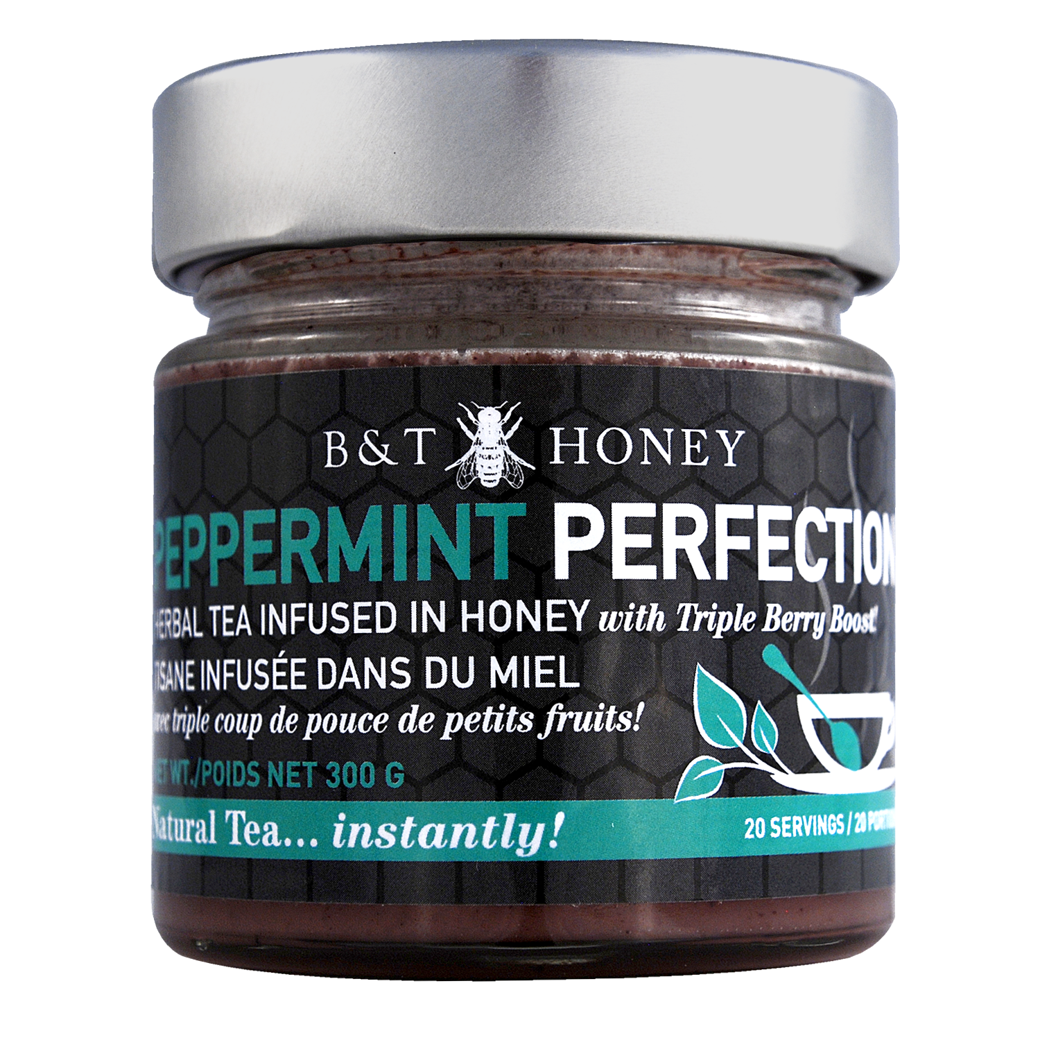 Peppermint Tea Honey 300g