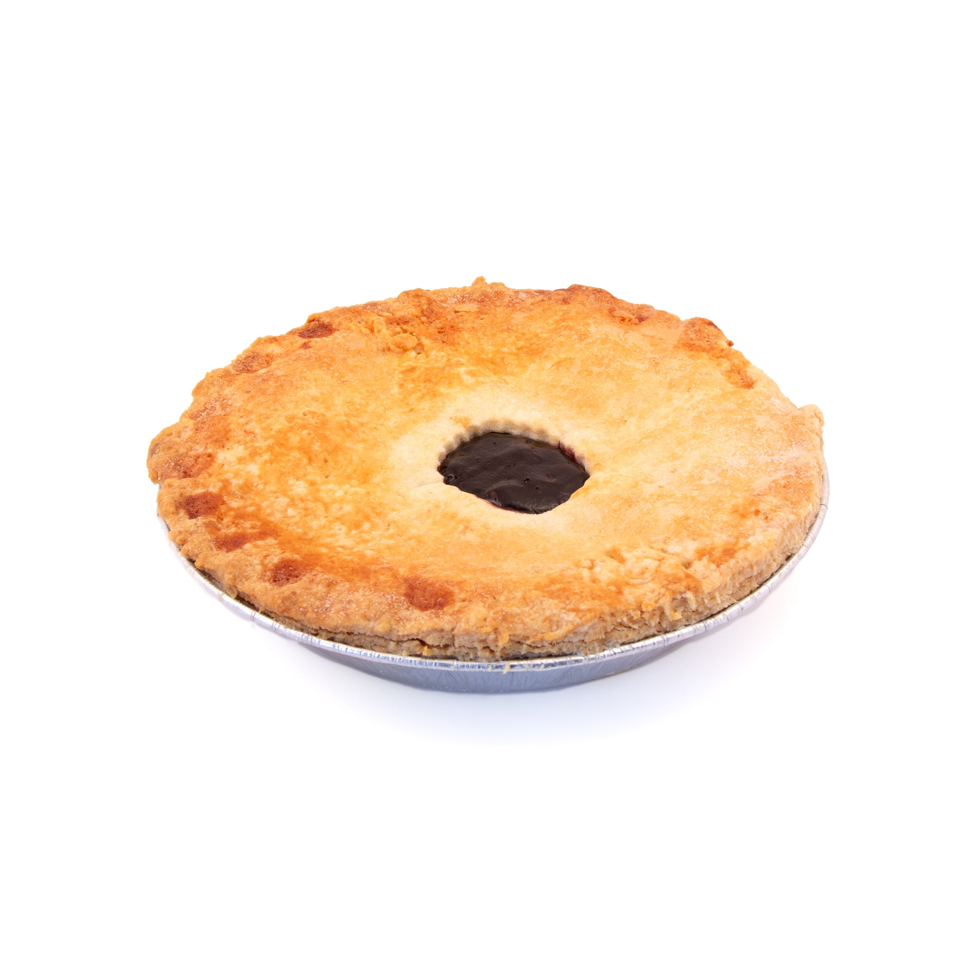Baked Blueberry Pie