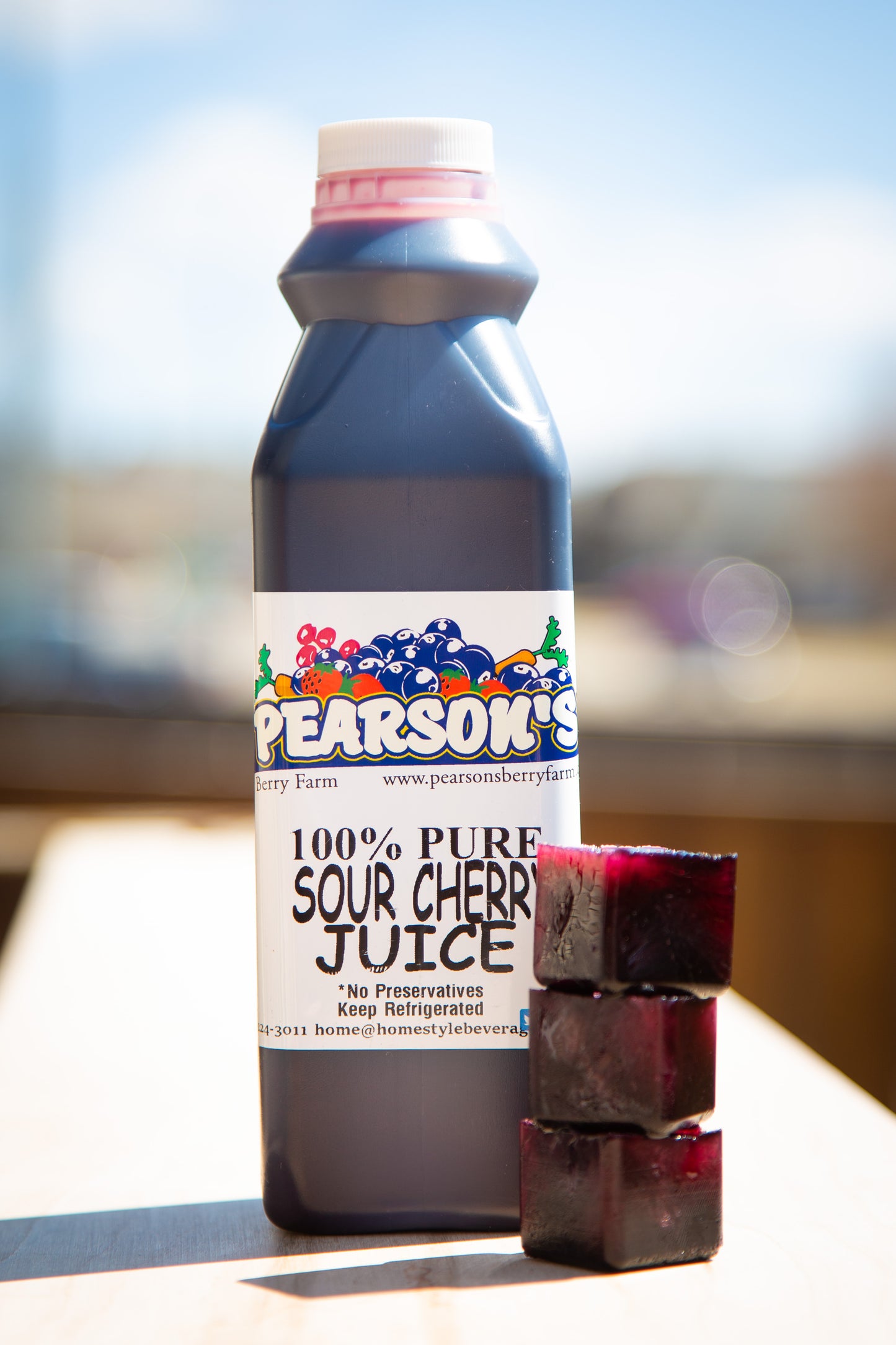 Pure Sour Cherry Juice 1L