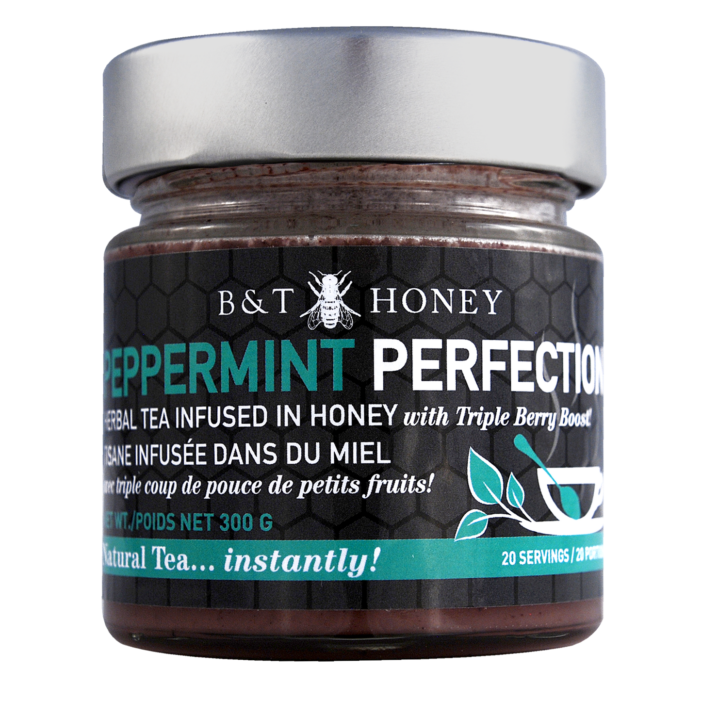 Peppermint Tea Honey 300g