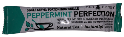 Peppermint Tea Honey Shots